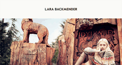 Desktop Screenshot of larabackmender.com